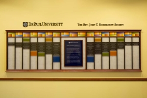 DePaul University Society Wall