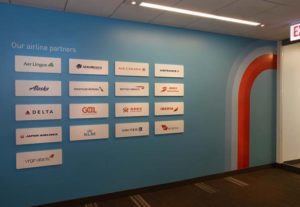 gogo partners graphic wall recognition