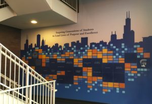 Donor recognition wall display