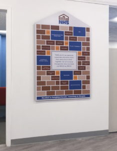 Donor Recognition Wall