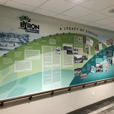 Healthcare History Walls and Timeline Displays
