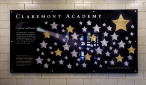 Donor Recognition Wall Display